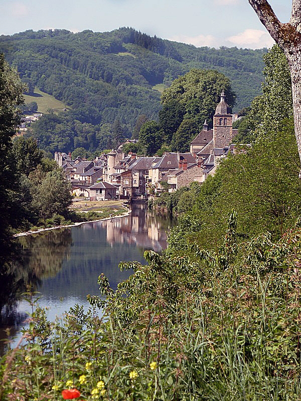 Arrivée-en-descendant-de-l-Aubrac - Saint-Geniez-d'Olt