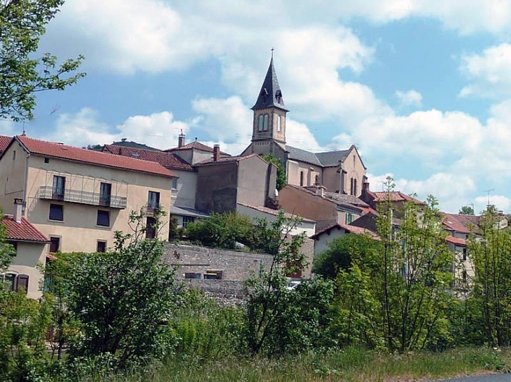 Vue sur le village - Saint-Jean-d'Alcapiès