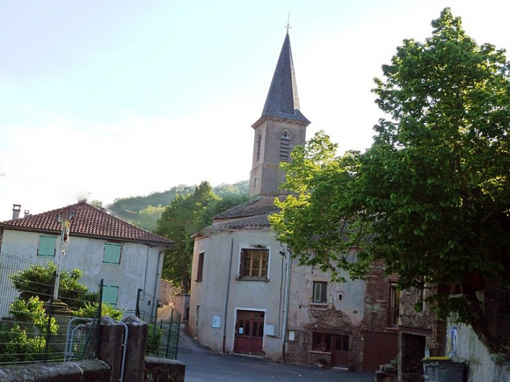 Farret : vue sur le village - Saint-Juéry