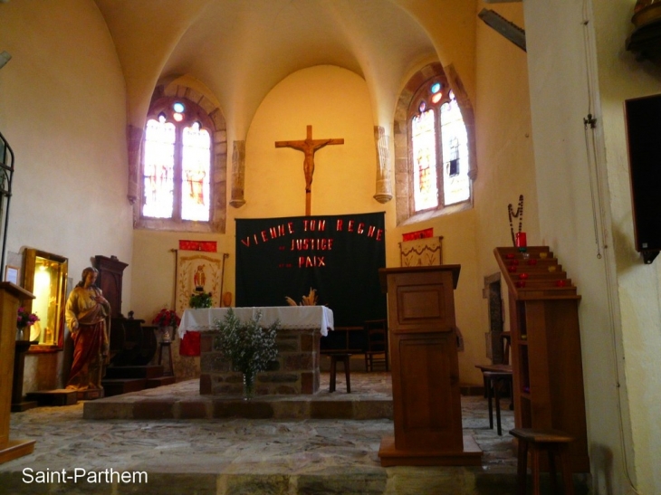 L'église - Saint-Parthem