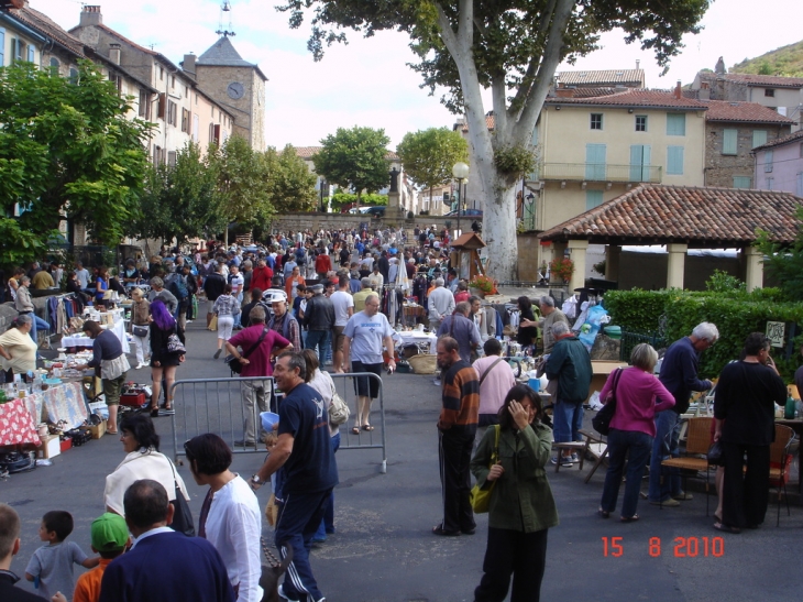 Foire a la brocante le 15 aout - Saint-Rome-de-Tarn