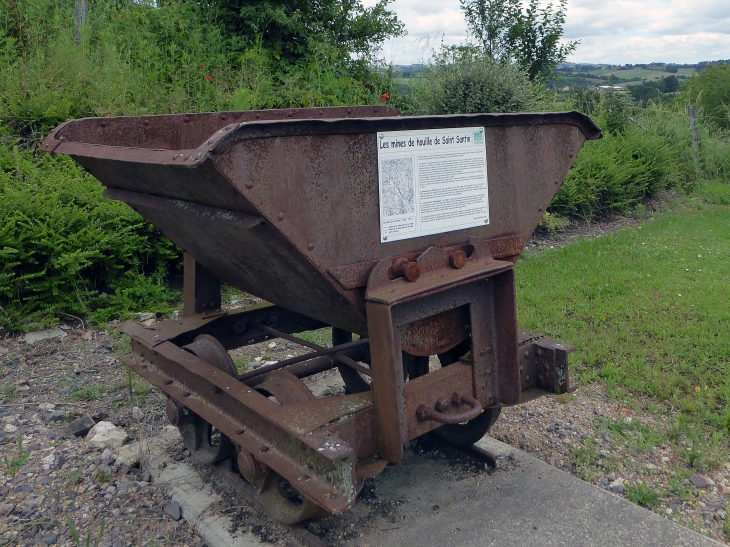 Le passé minier - Saint-Santin