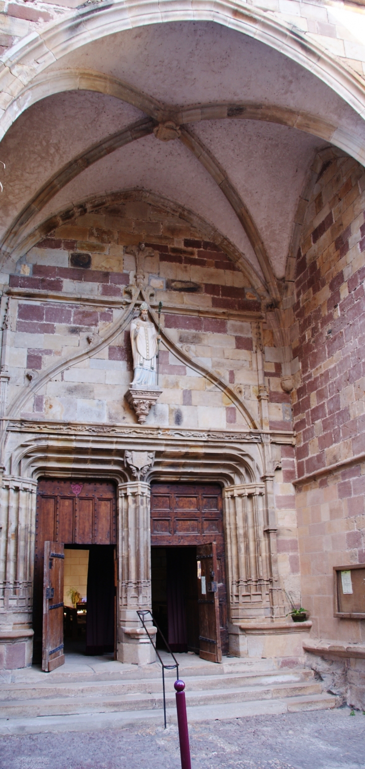 Collégiale Saint-Sernin 15 Em Siècle - Saint-Sernin-sur-Rance