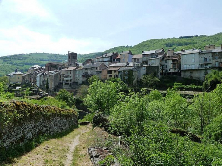 Vue sur le village - Saint-Sernin-sur-Rance