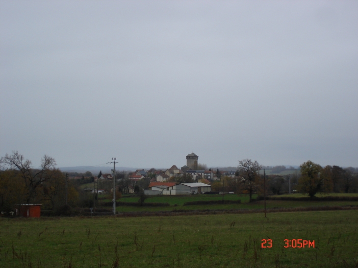 Vue générale de sainte Croix - Sainte-Croix