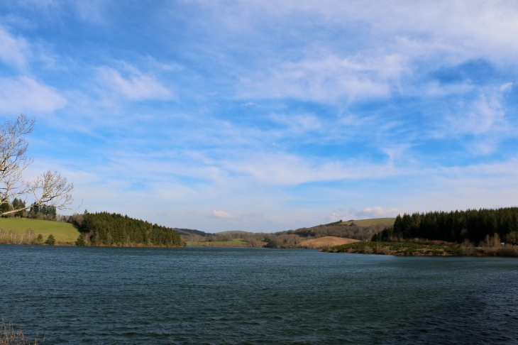 Lac de Pareloup. - Salles-Curan