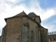 Le chevet de l'église Saint Martin à Saint Martin des Faux.