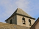 Clocher de l'église Saint Martin à Saint Martin des Faux.