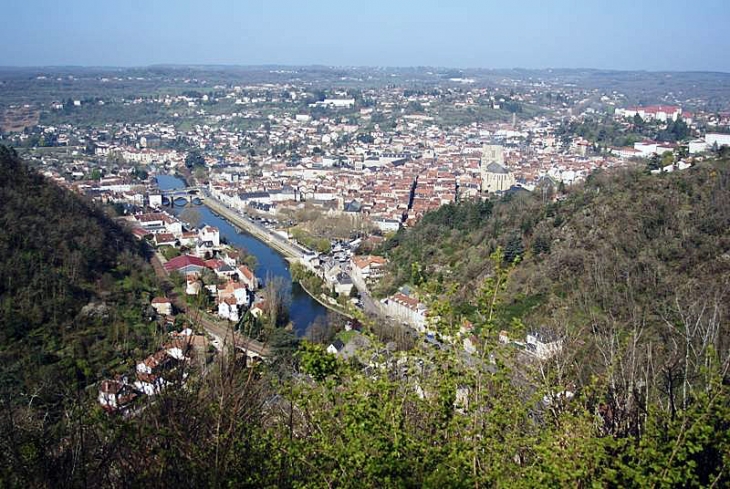 Vue générale - Villefranche-de-Rouergue