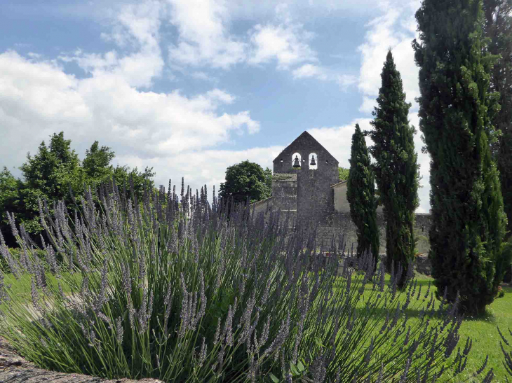 Vue sur l'église - Berrac