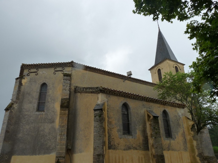 L'église - Bourrouillan