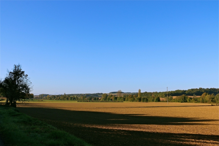 Vue de la campagne - Castelnau-Barbarens