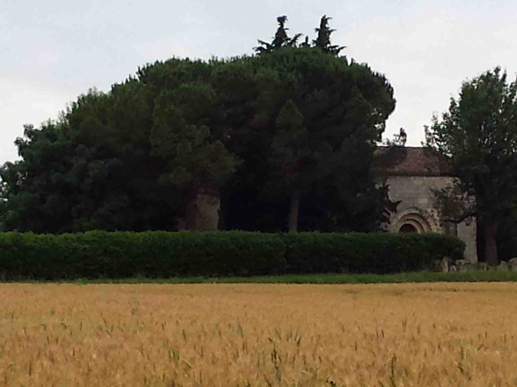 Chapelle d'Albin : ancienne commanderie de Malte - Castelnau-sur-l'Auvignon