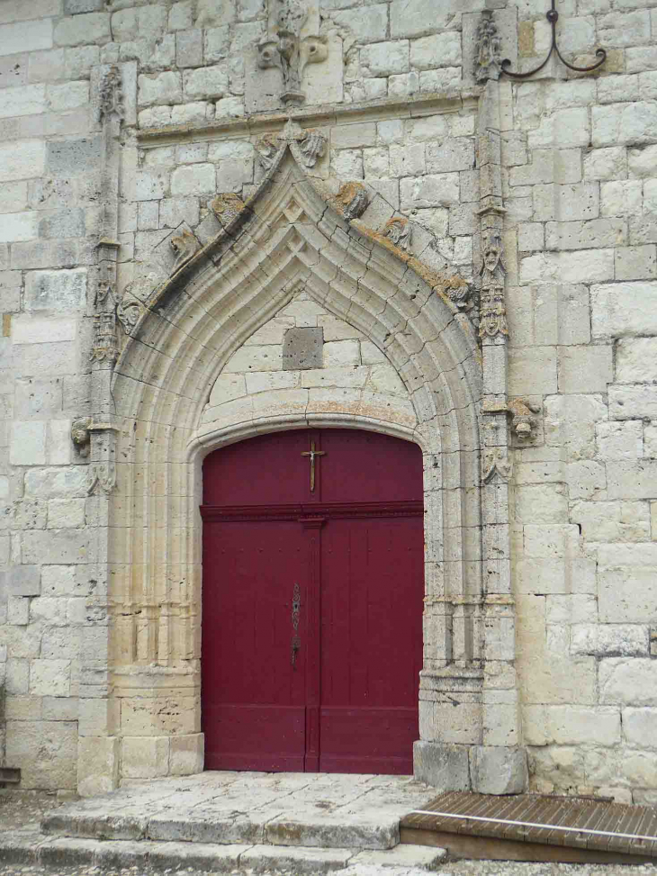 La porte de l'église - Castéra-Lectourois