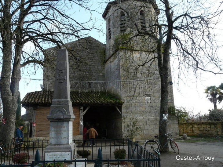 L'église - Castet-Arrouy