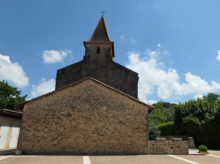 Le chevet de l'église - Fustérouau