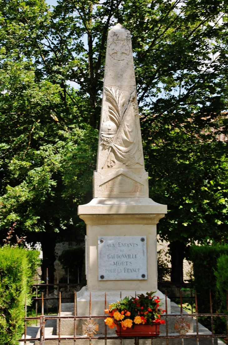 Monument-aux-Morts - Gaudonville