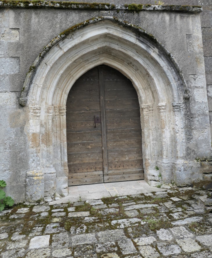 La porte de l'église - Gazaupouy