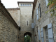 la porte dans les remparts vue de l'intérieur