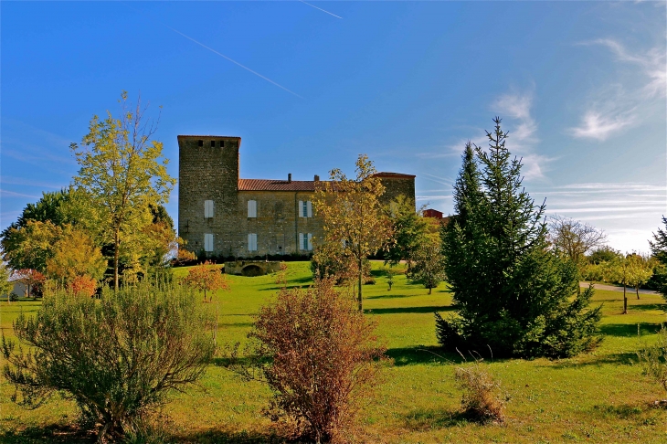 Le château de Rouillac du XIVe siècle - Gimbrède