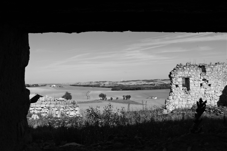 Vue du hameau de Rouillac - Gimbrède