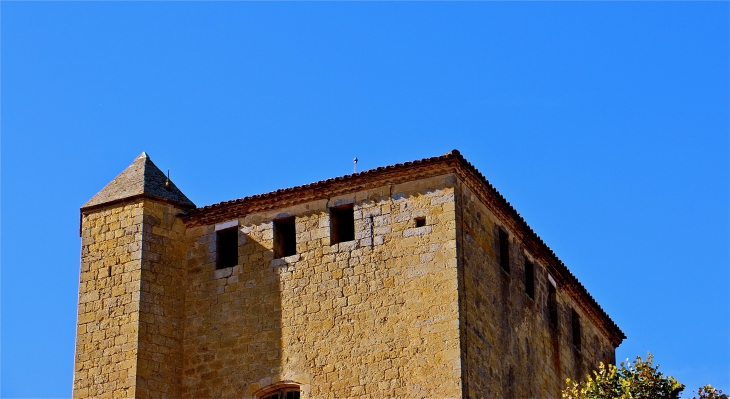 La tour du château de Rouillac - Gimbrède