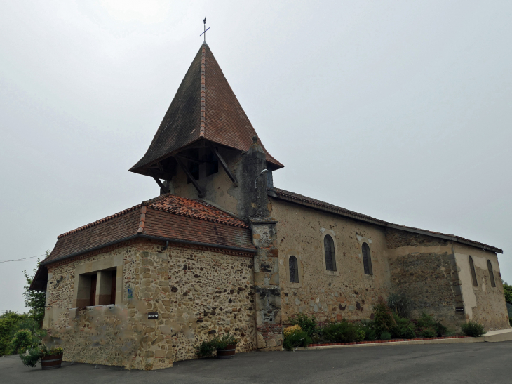 Lelin : l'église - Lelin-Lapujolle