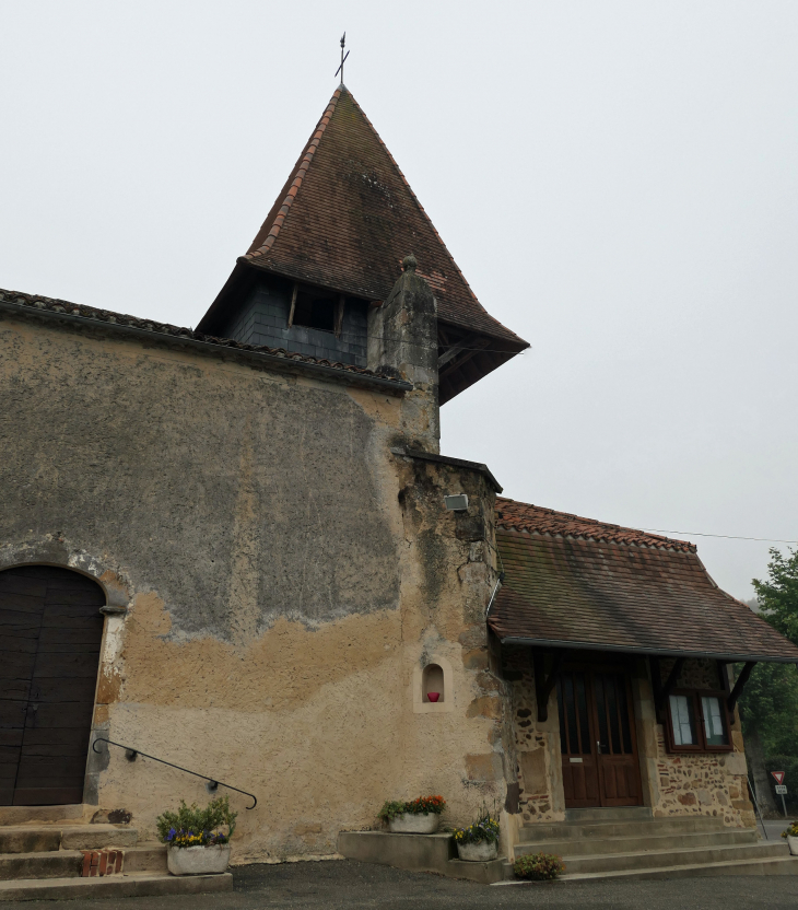 Lelin : l'église - Lelin-Lapujolle