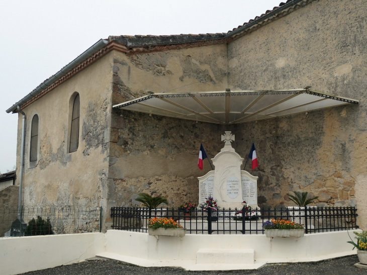 Lelin : le monument aux morts - Lelin-Lapujolle