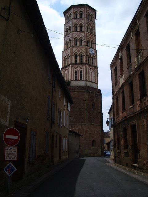 Clocher de l'église de Lombez