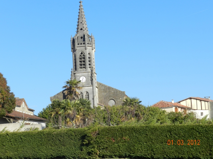 Clocher de l'église - Lupiac