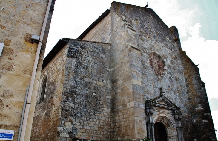 <église Saint-Orens et Saint-Louis - Miradoux