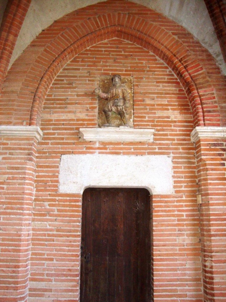 Monferran-Savès (32490) entrée église