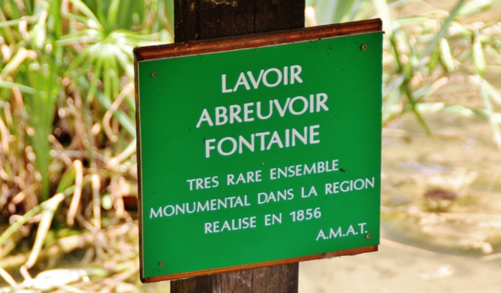 Lavoir - Monfort