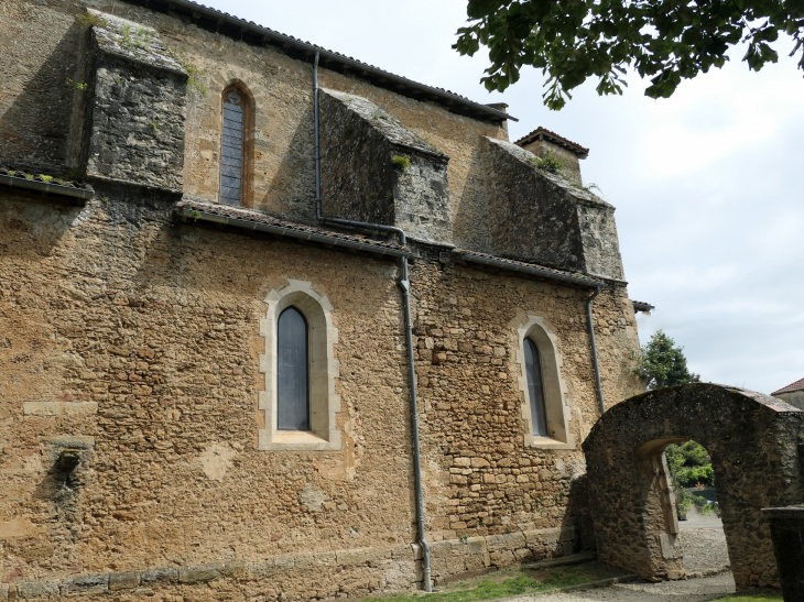 L'église romane - Panjas