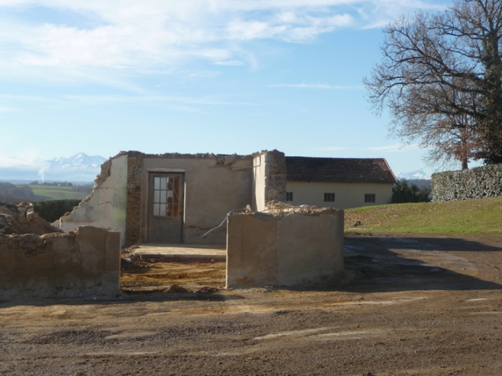 La chute du presbytère - Ponsampère