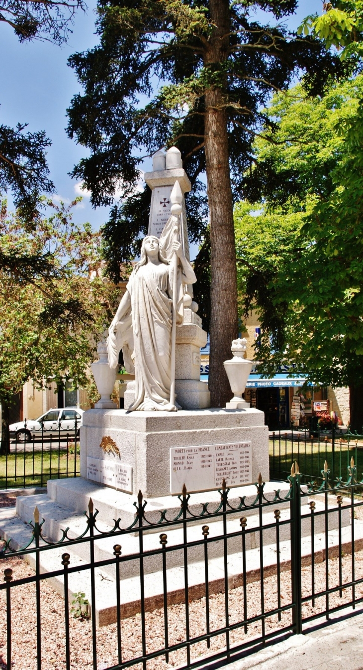 Monument-aux-Morts - Saint-Clar