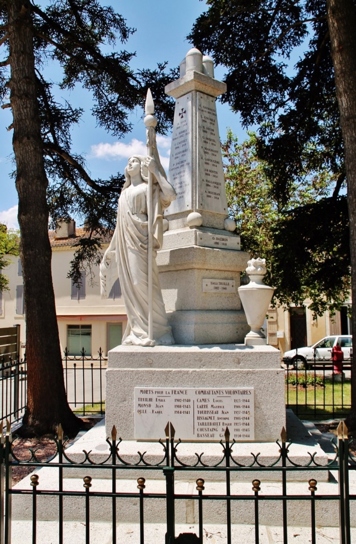 Monument-aux-Morts - Saint-Clar