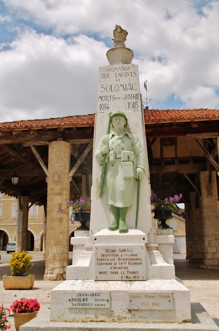 Monument-aux-Morts - Solomiac