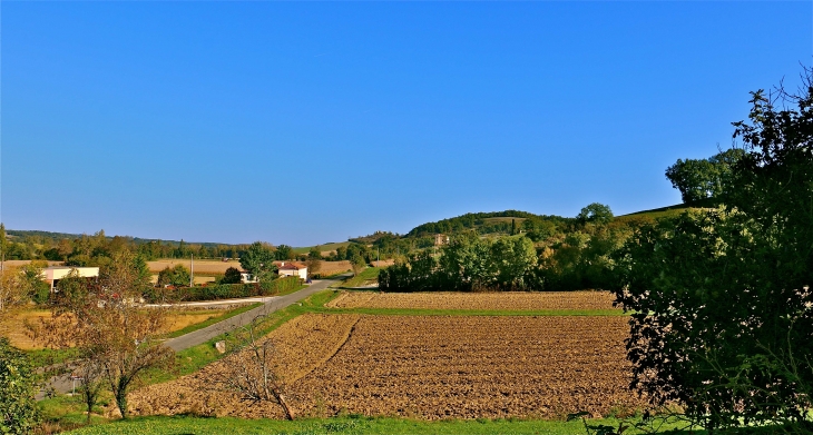 La vue du village - Tachoires