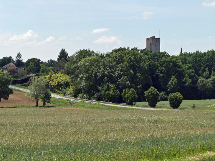 Vue sur le village - Termes-d'Armagnac