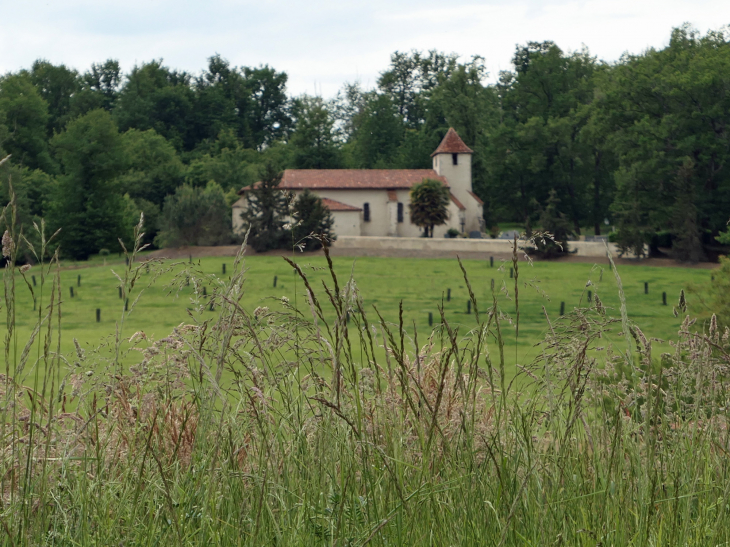 Vue sur l'église - Verlus