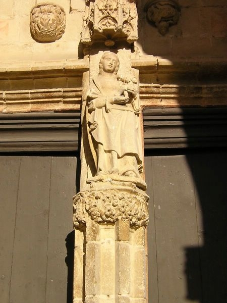 Aurignac  : Statue de la Vierge