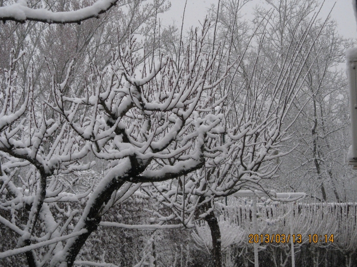 La neige revient à bessières