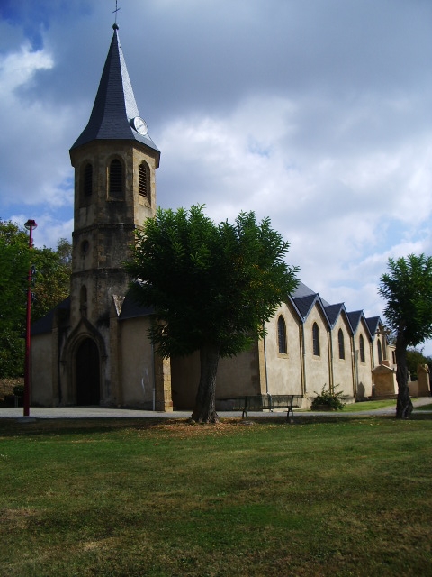 Eglise de Ciadoux. (Crédit photo Monique Coelho et Jacques Pujo)