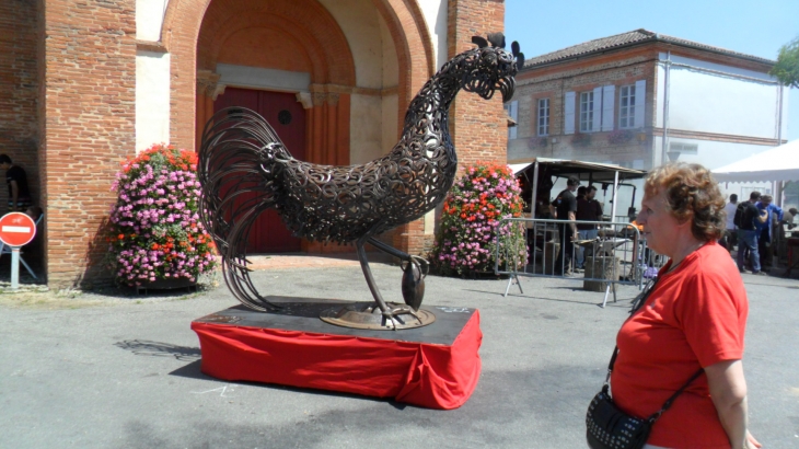 Coq de Fontenille à la fête de la feronnerie - Fontenilles