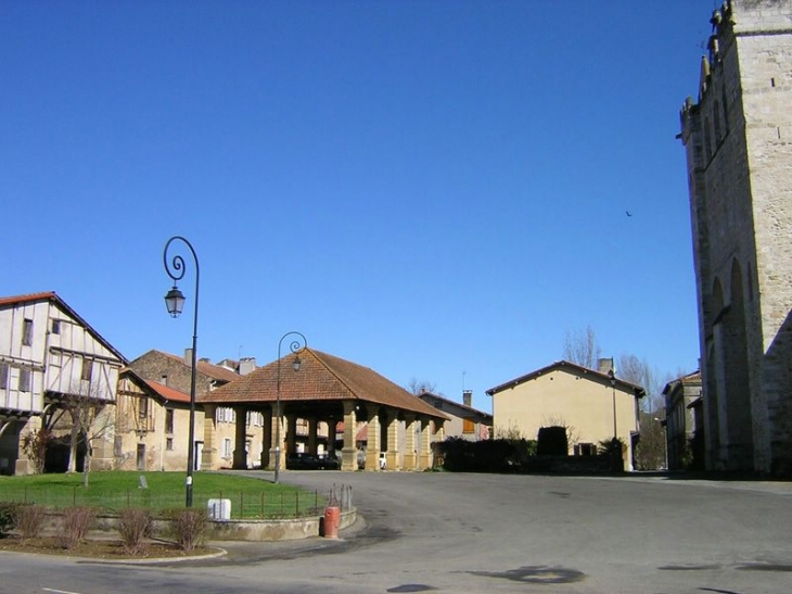 La halle et l'église - Le Plan