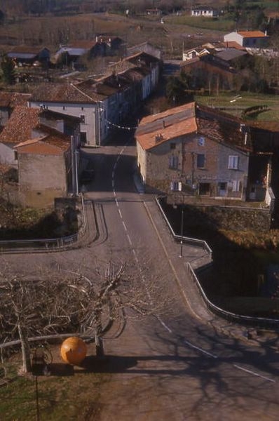 Quartier St Cyprien vu du clocher - Le Plan