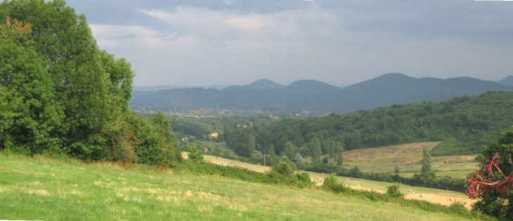 Marignac Laspeyres : vue sur Martres et Petites Pyrénées - Marignac-Laspeyres