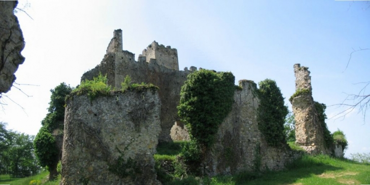 Montespan : Ruines du château  XIIIème